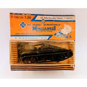 Vintage Roco Minitanks US Tank Recovery Vehicle T 119/120 HO Scale